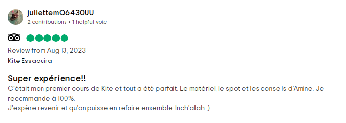 kite Essaouira reveiws