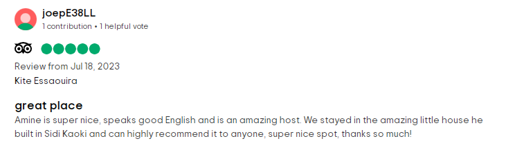 kite Essaouira reveiws